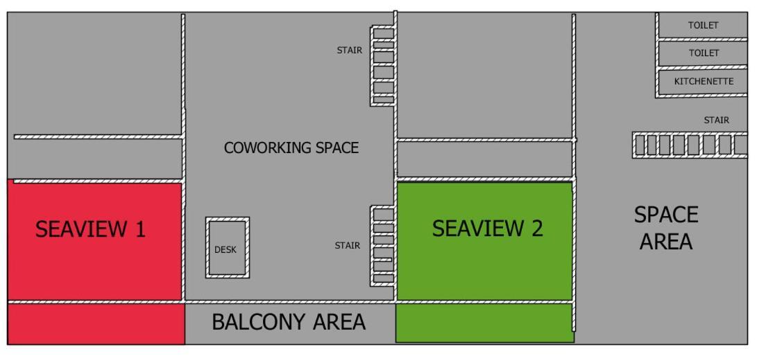 Zone6 Coworking Beach Apartment Old 2W Beach Hostel, Koh Samui Bophut Exterior foto